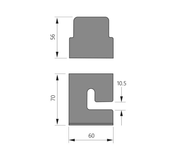 ArcBox rail bracket 8mm 10mm T-Bolt
