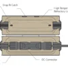 ArcBox solar fire safety enclosure instalacija DC konektora