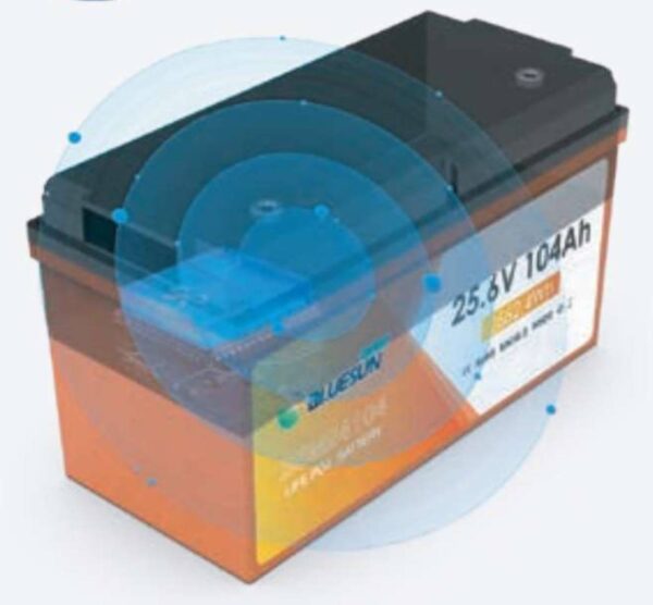 Top view litijumska baterija za solare 12.8V 208A