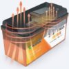 12.8V 208A litijumska baterija za solarni sistem, bočni prikaz